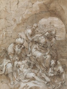 Kruisafneming, ca. 1595 door Denis Calvaert