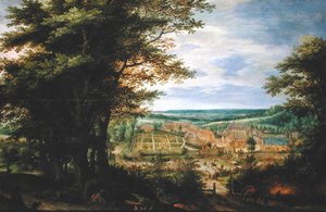 De Abdij van La Cambre in het Zoniënwoud, 1609