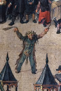 De triomf van aartshertogin Isabella in de Ommeganck in Brussel op 31 mei 1615 (detail)