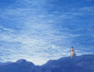Keralese vissersvrouw door Derek Hare
