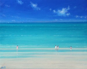 Onbekend schilderij door Derek Hare