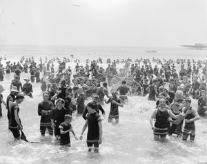 Baden, Atlantic City, New Jersey door Detroit Publishing Co.
