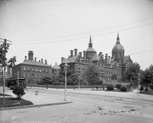Johns Hopkins Hospital, Baltimore, Md., ca. 1903 door Detroit Publishing Co.