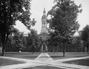 Nassau Hall, Princeton Universiteit, N.J., c.1903