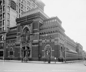 Pennsylvania Academy of the Fine Arts, Philadelphia, Pennsylvania, VS, ca. 1900 door Detroit Publishing Co.