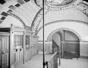 Loket, City Hall metrostation, New York, c.1904