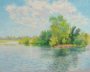 Rivereiland, 2017 door Diana Jahns