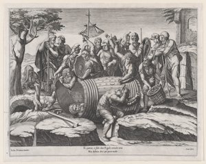Speculum Romanae Magnificentiae: Marcus Atilius Regulus in een Vat