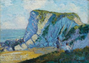 Cabo de Higuer, 1883-84 door Diario or Dario de Regoyos y Valdes
