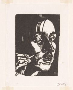 Zelfportret door Dick Ket