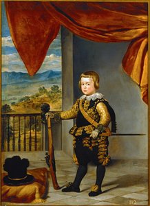 Kind Baltasar Carlos ... (schilderij op doek)