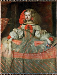 Infanta Margarita Teresa (schilderij op doek)