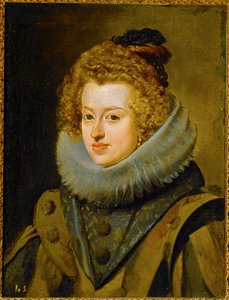 Infanta Maria, koningin van Hongarije ... (schilderij op doek)
