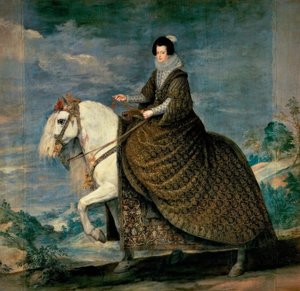Isabella van Bourbon door Diego Velázquez