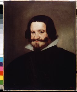 Portret van de graaf hertog van Olivares door Diego Velázquez