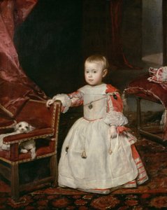 Prins Philip Prospero (1657-61) door Diego Velázquez
