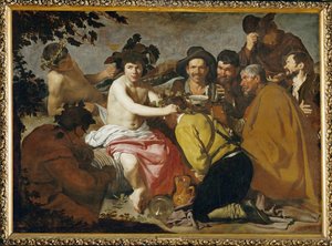 De triomf van Bacchus ... (schilderij op doek)