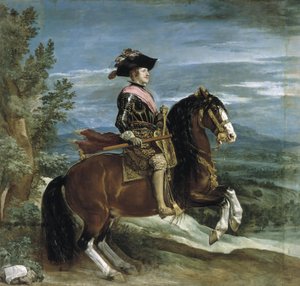 Ruiterportret van Filips IV