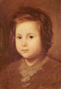 Hoofd van een kind door Diego Velázquez