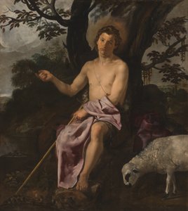Sint Johannes de Doper in de wildernis door Diego Velázquez