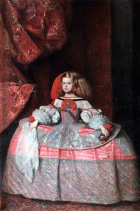 De infanta Don Margarita de Austria, ca. 1660 door Diego Velázquez