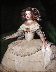 De infanta Maria Theresa van Spanje, 1650s door Diego Velázquez