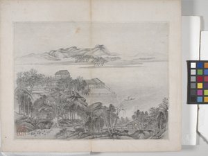 Album met landschapschilderijen