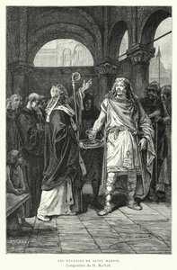 Les Eulogies De Saint Martin (gravure)