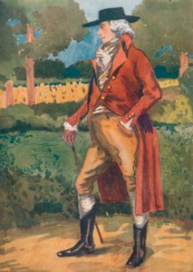 Een man uit de tijd van George III, 1907 door Dion Clayton Calthrop