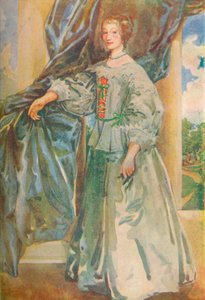 Een vrouw uit de tijd van Karel I, 1907