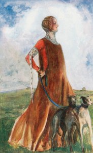 Een Vrouw uit de Tijd van Edward III 1327-1377 door Dion Clayton Calthrop