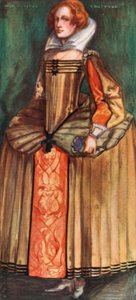 Een vrouw uit de tijd van Elizabeth 1558-1603