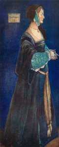 Een vrouw uit de tijd van Hendrik VIII 1509-1547 door Dion Clayton Calthrop