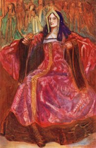 Een vrouw uit de tijd van Hendrik VII 1485-1509