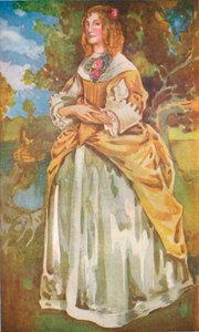 Een vrouw uit de tijd van Jacobus II, 1907