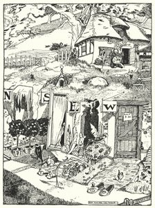 De Huizen van de Vier Winden door Dion Clayton Calthrop