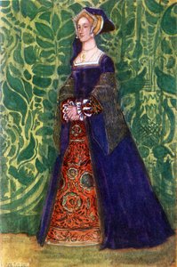 Vrouwenkostuum in het bewind van Henry VIII (1509-1547)