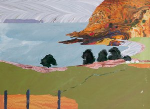 Mull, oktober licht (collage)