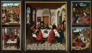 Het Altaarstuk van het Heilig Sacrament, ca. 1464-68