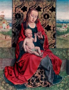 De Madonna en Kind door Dirck Bouts