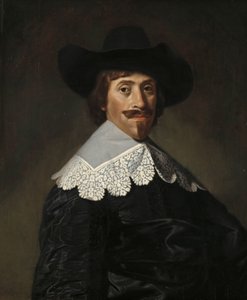 Frederik Dircksz Alewijn (1603-65). Schepen en raadslid van Amsterdam door Dirck Dircksz. van Santvoort