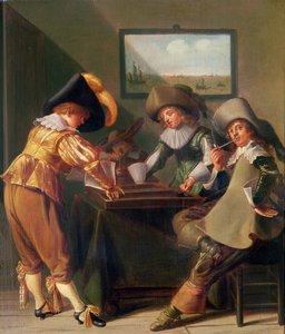 Backgammonspelers, 17e eeuw