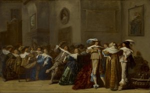 Het vrolijke gezelschap door Dirck Hals