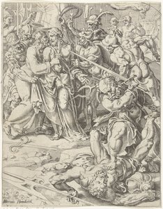 Judaskus en arrestatie van Christus