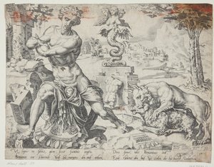 Benjamin door Dirck Volckertsz. Coornhert
