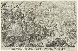 Ontzet van Wenen, 1529 door Dirck Volckertsz. Coornhert