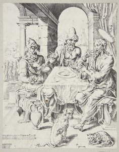 Het avondmaal in Emmaüs
