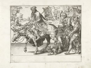 Triomf van Tobias (Triomf van de lijdzaamheid) (Patientiae Trivmphvs) (series title) door Dirck Volckertsz. Coornhert