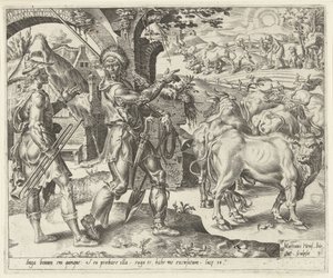 Tweede voorwendsel: de nieuwe kudde (Gelijkenis van een bruiloftsfeest) door Dirck Volckertsz. Coornhert