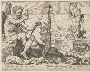 Zebulon, uit de serie De Twaalf Patriarchen door Dirck Volkertsen Coornhert